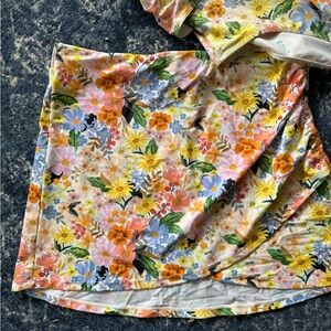 Summersalt one piece bathing suit with cover up skirt